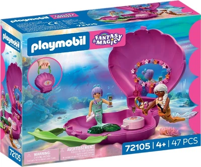 Набір іграшок Playmobil Mermaid Сумка з мушлями русалки 72105 (4008789721051)