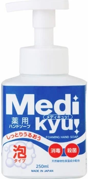 Антибактеріальне мило-пінка для рук Rocket Soap Medi Kyu Medicated Foaming Hand Soap з ароматом лайма 250 мл (4571113806477)