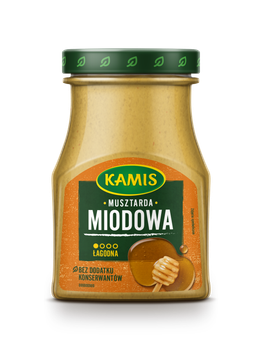 Гірчиця медова 185г Kamis(5900084273053)