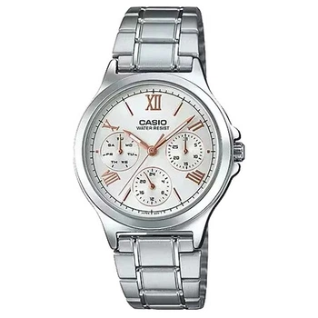 Женские часы Casio LTP-V300D-7A2 Серебристые ( AT1141-0521 )