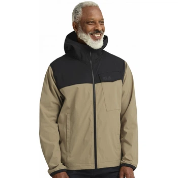 Вітровка MAHANI JKT M Jack Wolfskin A65897_A0082 44 Бежевий (4064886666152)