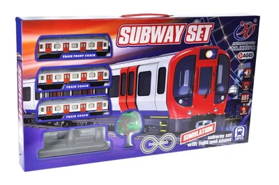 Игровая железная дорога YG Toys Метро на батарейках