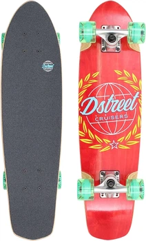 Скейт круизер деревянный D Street Atlas Red 71 см (ds4501)