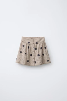 Підліткова спідниця для дівчинки Zara 156 см Бежева (26021013E)