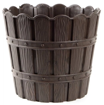 Горшок для цветов Violet House Bamboo BROWN 1052 (0.6л)