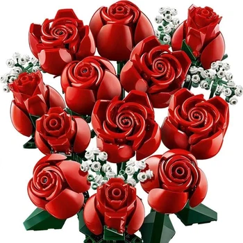 Конструктор Букет Троянд Bouquet of Roses Без бренду 354