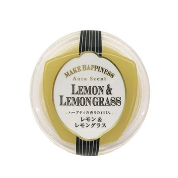 PELICAN Aurascent Clear Soap Lemon мило ручної роботи з ароматом лимону та лемонграсу, 75 г