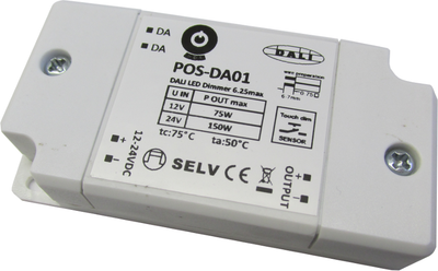 Sterownik LED POS DALI na PWM 12-24 V 150 W (POS-DA01)