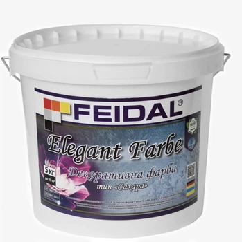 Фарба декоративна Feidal Elegant Farbe Біла 5кг
