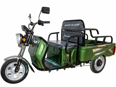 Триколісний електроскутер Ferma Rider PickUp 1200W (ЗЕЛЕНИЙ)