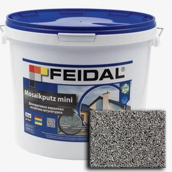 Декоративная акриловая мозаичная штукатурка Feidal Mosaikputz mini А17 15кг