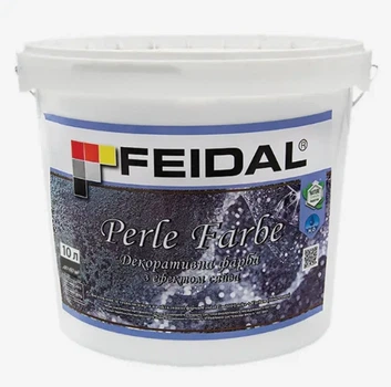 Краска декоративная Feidal Perle Farbe Бесцветная 10кг