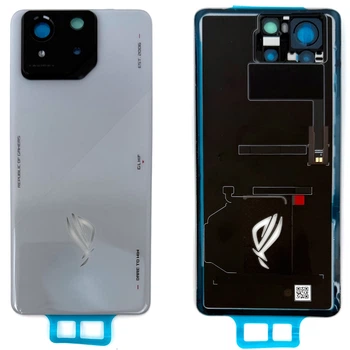Задняя крышка Asus ROG Phone 8 (серая оригинал 100% со стеклом камеры)