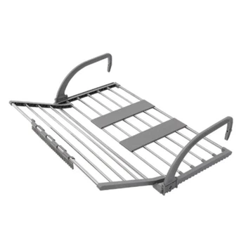 Складная сушилка для белья на балкон, окно или батарею Folding Clothes Hanger, двойная