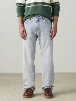 Jeansy regular fit męskie