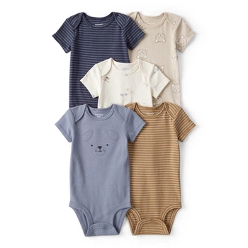 Комплект боді Carter's 5в1 для хлопчика 55-61 см (1U025910_3M)
