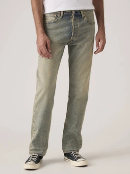 Jeansy regular fit męskie