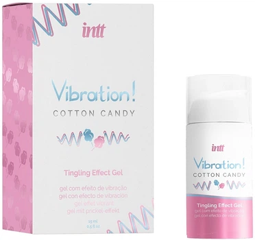 Жидкий вибратор Intt Vibration Cotton Candy 15 мл (5600781416288)