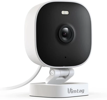 Уличная Wi-Fi камера Vimtag 2K (С прожектором и сиреной), AI детекция, Цветная ночь