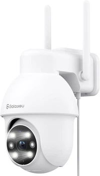 Уличная PTZ камера GALAYOU Y4 (2K), 360° Обзор, Цветная ночь, Wi-Fi