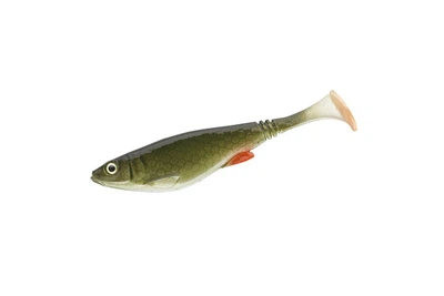 Силікон Daiwa Prorex Belly Shad 8.5см 4г, колір: Natural Green Roach (4320025001)