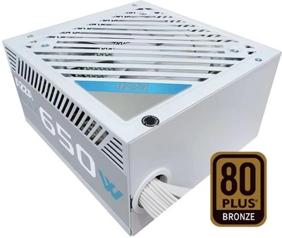 Блок питания AZZA ATX 650W PSAZ-650B-WHITE