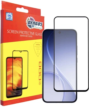 Защитное стекло DENGOS для смартфона OPPO Reno15 F/FS Black (TGFG-436)