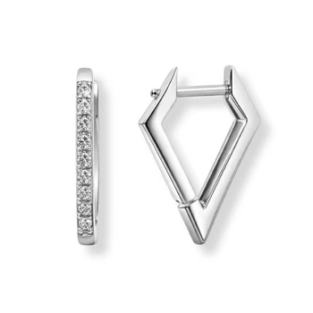 Серьги серебряные Фантазия с фианитами Silver Style (24231.12 sku:2300104051495)