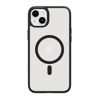 Прозорий чохол накладка Spigen Ultra Hybrid Magsafe для Apple iPhone 13 Black