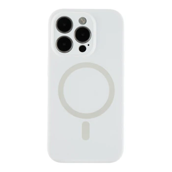 Чохол Premium Glow Silicone Case Full Camera with Magsafe для iPhone 14 Pro Max White