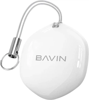 Смарт-трекер поисковый брелок Bavin Tag-01 для Apple со звуковым сигналом White (1180540)