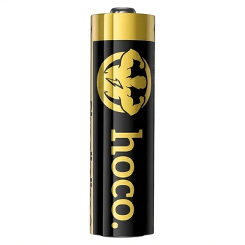 Батарейки Hoco JA1, AA / LR6, 1,5V, щелочные, 10 шт., для пультов и гаджетов, черные