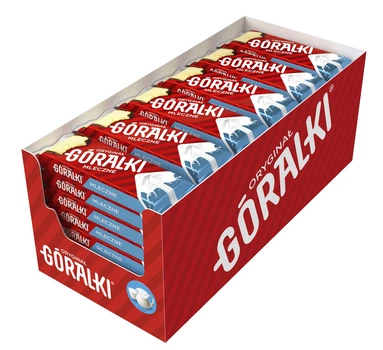Упаковка Вафли с молоком GORALKI 45г х 36шт