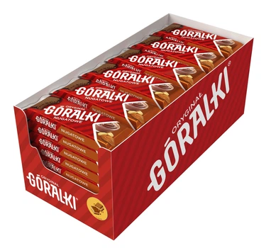 Упаковка Вафли с нугой GORALKI 45г х 36шт