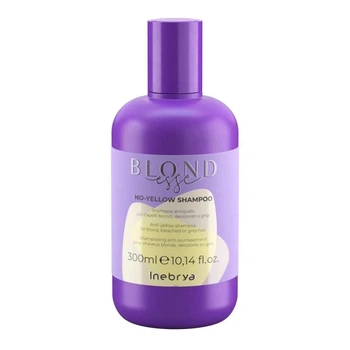 Шампунь Inebrya для обесцвеченных или седых волос против желтого подтона Blondesse No-Yellow Shampoo 300 мл