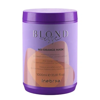 Маска Inebrya для блонду анти оранж Blondesse No-Orange Mask 1000 мл
