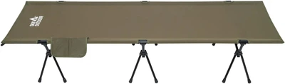 Кровать раскладная туристическая SKIF Outdoor Jungle Green металлическая 2.8 кг 190x53 см 120 кг с треногами (3890482)