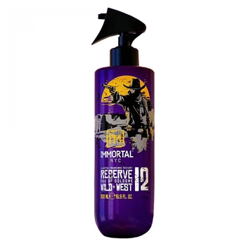 Одеколон-спрей после бритья Immortal NYC Original 12 Wild West Eau De Cologne 500 мл