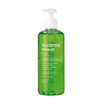 Гель Sesderma Hidraloe Aloe Gel с алоэ для успокоения и увлажнения кожи лица и тела, 250 мл