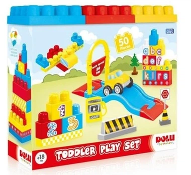Klocki konstrukcyjne DOLU dla maluchów 50 elementów 5025 (8690089050250)