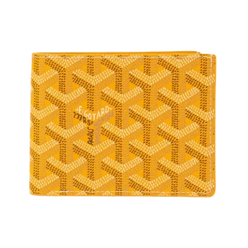 Гаманець Goyard жовтого кольору 11 × 9,7 см