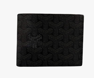 Кошелек Goyard черного цвета 11 × 9,7 см