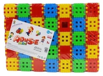 Конструктор MEJPOL вафлі Adusie міні 210 деталей 09649  (5906660409649)
