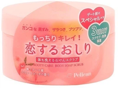 Мыльный скраб для бедер и ягодиц Pelican Hip Care Body Soap Scrub 180 г (4976631481715)