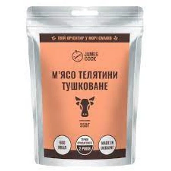 Мясо телятини James Cook тушеное 100 г (JCM210174)