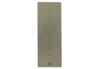 Килимок для йоги каучуковий Dinesh Celestial Unalome Anthracite RAO 185×68×0.4 см