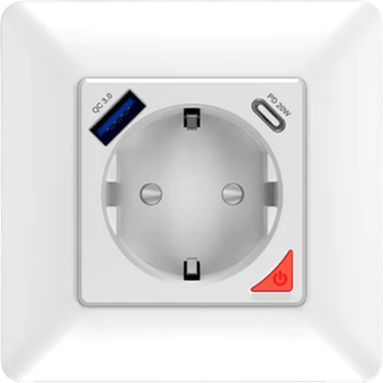 Inteligentne gniazdo Moes Wi-Fi 16 A (WK-Y-EU-1U1C)