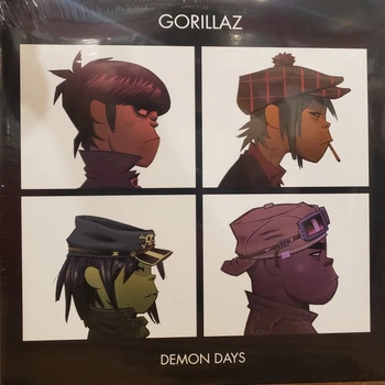 Gorillaz - Demon Days (2 пластинки, Альбом, Переиздание, Ремастеринг)