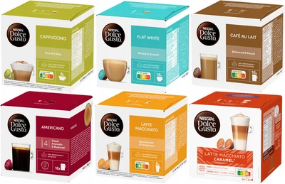 Кава в капсулах Nescafe Dolce Gusto Mix набір 96 штук