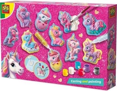 Набір для творчості Ses Creative Єдиноріг: Лиття та малювання 14723 (8710341147235)